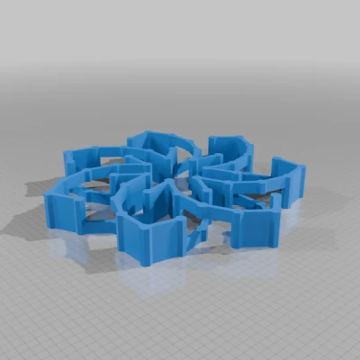 CYLINDER HEPTAFOIL KNOT 1 – Nút thắt Heptafoil dạng hình trụ
