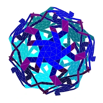ROELOFS DODECAHEDRAL POLYKNOT 5