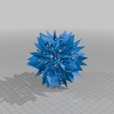 ESCHER TRIAKISICOSAHEDRAL POLYKNOT 1