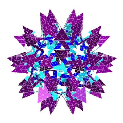ESCHER PENTAKISDODECAHEDRAL POLYKNOT 1
