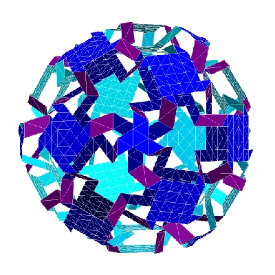 ROELOFS 2.0 ROMBICUBOCTAHEDRAL POLYKNOT 1