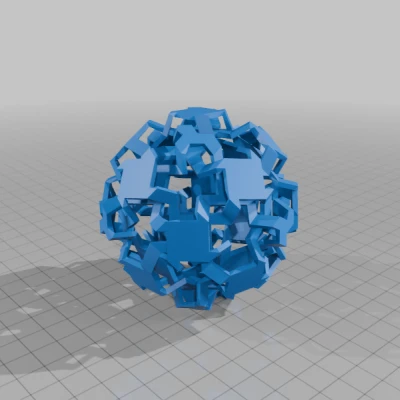 ROELOFS 2.0 ROMBICUBOCTAHEDRAL POLYKNOT 1