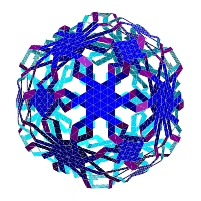 ROELOFS 2.0 TRUNCATED CUBOCTAHEDRAL POLYKNOT 1