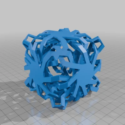 ROELOFS 2.0 TRUNCATED CUBIC POLYKNOT 1