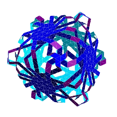 ROELOFS 2.0 TRUNCATED CUBIC POLYKNOT 1