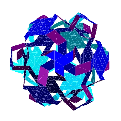 ROELOFS 2.0 CUBOCTAHEDRAL POLYKNOT 1