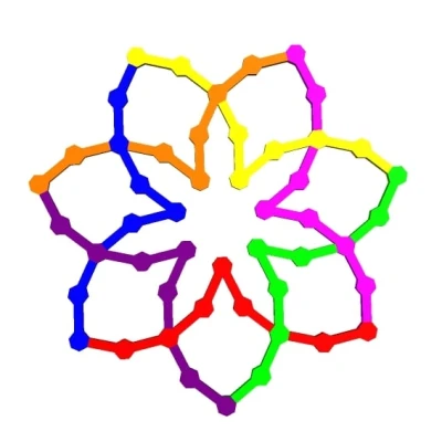 Sơ đồ nút heptafoil 7 phần – Diagram 1