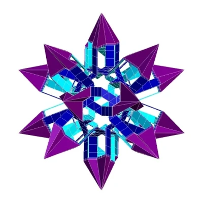 ROELOFS STAR ICOSAHEDRAL POLYKNOT 1
