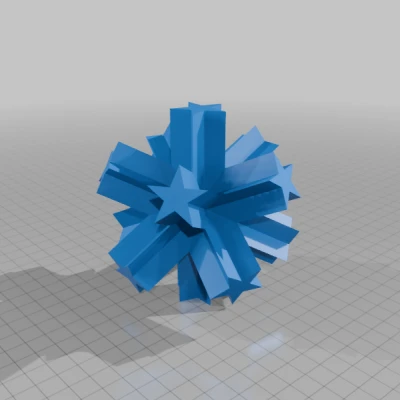 KHỐI MƯỜI HAI MẶT HÌNH SAO 9