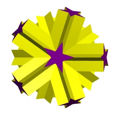 KHỐI MƯỜI HAI MẶT HÌNH SAO 9