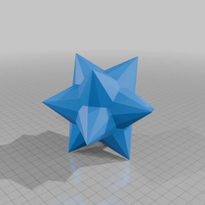 STAR DODECAHEDRON 8 – Khối Star Dodecahedron