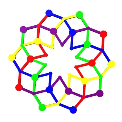 Sơ đồ đan DECACYCLIC 10 phần (Diagram 1)