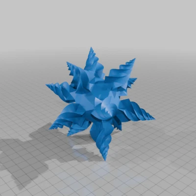 DOROZINSKI TWISTED TRUNCATED ICOSAHEDRON 1