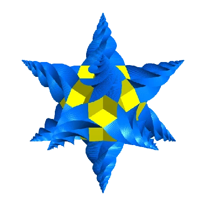 DOROZINSKI TWISTED DODECAHEDRON 1