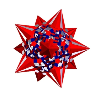 ESCHER STAR DODECAHEDRAL POLYKNOT 5