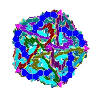 HART STAR DODECAHEDRAL POLYKNOT 2