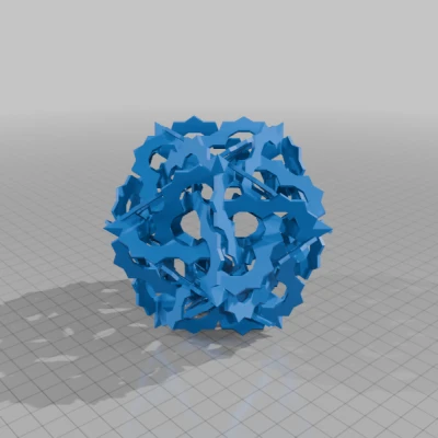 HART STAR DODECAHEDRAL POLYKNOT 2