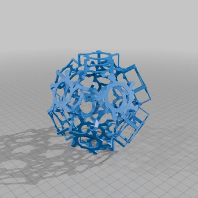 ROELOFS DODECAHEDRAL POLYKNOT 4