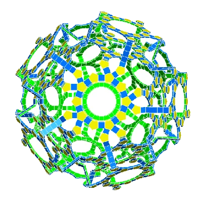 ROELOFS DODECAHEDRAL POLYKNOT 4