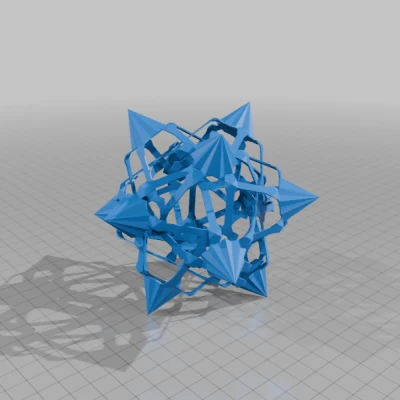 ESCHER STAR DODECAHEDRAL POLYKNOT 4