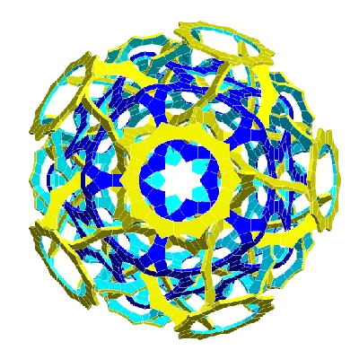 ROELOFS DODECAHEDRAL POLYLINK 3