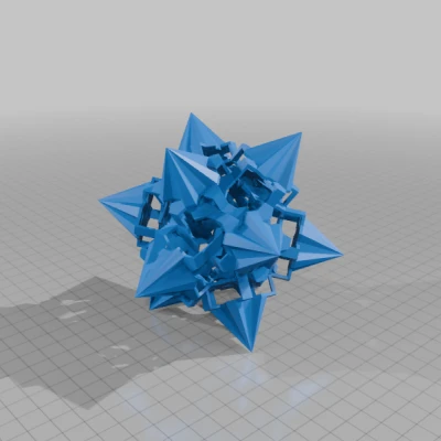 ROELOFS STAR DODECAHEDRAL POLYKNOT 2