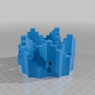 PENTAFOIL TOWER KNOT 1