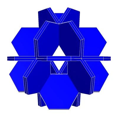 HOLDEN CUBOCTAHEDRAL NESTING NOLID 1
