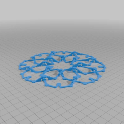 ESCHER 16 CROSSING WALKABOUT KNOT 1