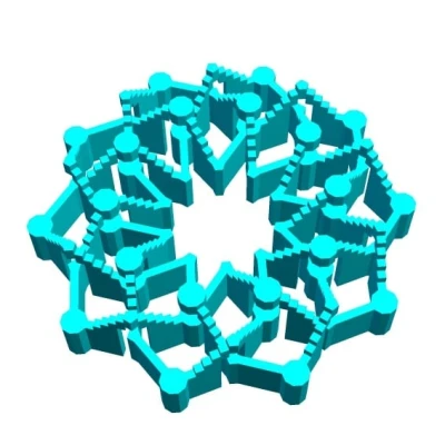 ESCHER 20 CROSSING CASTLE 1 – Lâu đài toán học dạng đồ chơi