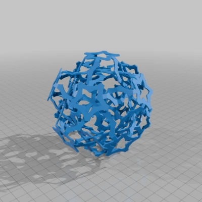 ROELOFS STAR DODECAHEDRAL POLYKNOT 6