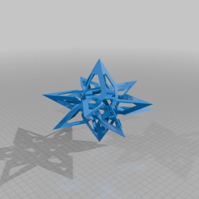 ESCHER PENTAGONAL ANTIPRISMIC POLYKNOT 1