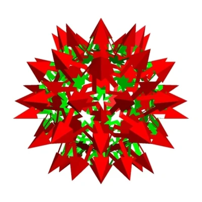 ESCHER 2.0 RHOMBICOSIDODECAHEDRAL POLYKNOT 1