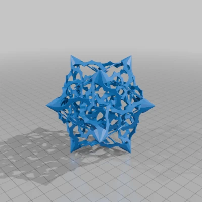 ESCHER STAR DODECAHEDRAL POLYKNOT 18