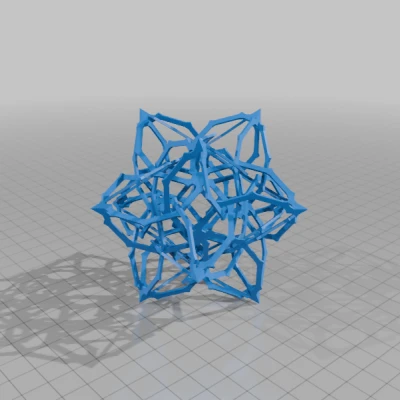 ESCHER STAR DODECAHEDRAL POLYKNOT 19