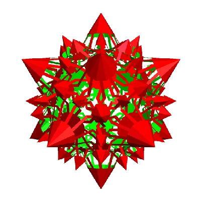 ESCHER 2.0 STAR TRUNCATED ICOSAHEDRAL POLYKNOT 1