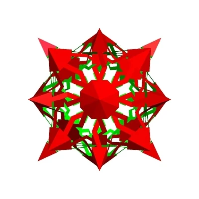 ESCHER 2.0 STAR TRUNCATED CUBOCTAHEDRAL POLYKNOT 1