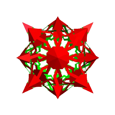 ESCHER 2.0 STAR TRUNCATED CUBOCTAHEDRAL POLYKNOT 1