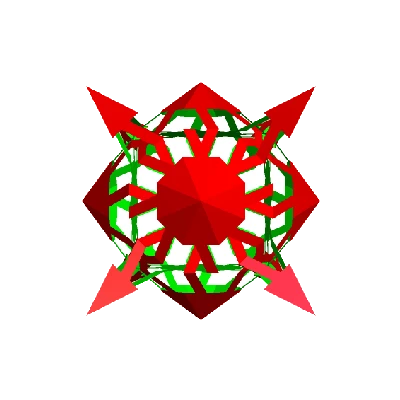 ESCHER 2.0 STAR TRUNCATED CUBIC POLYKNOT 1