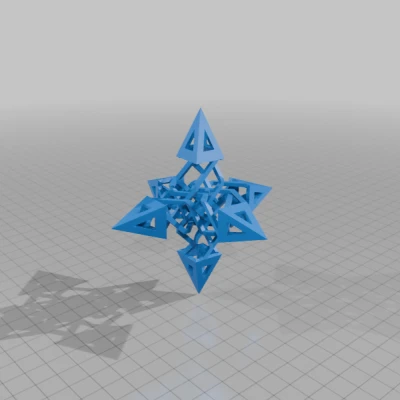 ESCHER TWISTED DODECAHEDRAL POLYKNOT 1