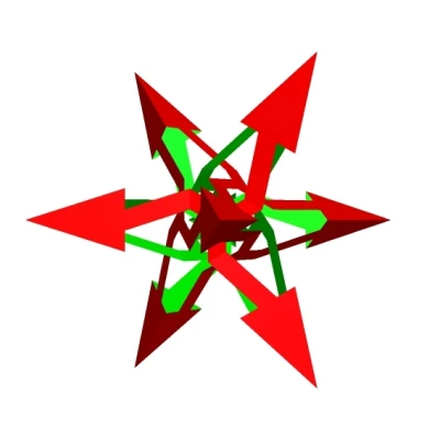 ESCHER 2.0 STAR OCTAHEDRAL POLYLINK 1
