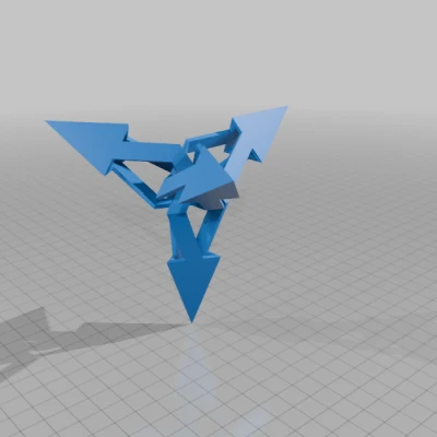 ESCHER 2.0 STAR TETRAHEDRAL POLYKNOT 1