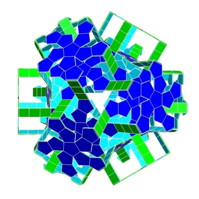 ROELOFS DODECAHEDRAL POLYKNOT 3