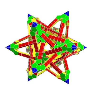 Escher Star Dodecahedral Polyknot 5