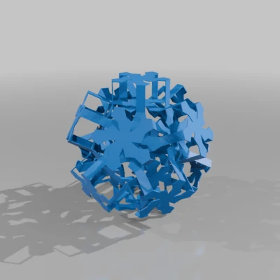 ROELOFS DODECAHEDRAL POLYKNOT 3