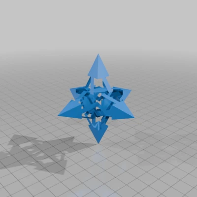 ESCHER 2.0 STAR CUBIC POLYKNOT 1