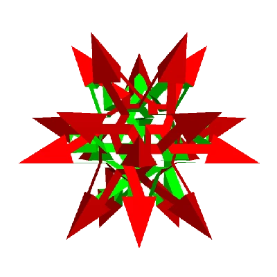 ESCHER 2.0 STAR ICOSAHEDRAL POLYKNOT 1