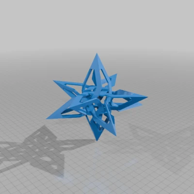 ESCHER SQUARE ANTIPRISMIC POLYKNOT 1