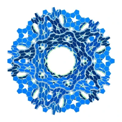 HOLDEN-KEPLER ICOSIDODECAHEDRAL NOLID 3