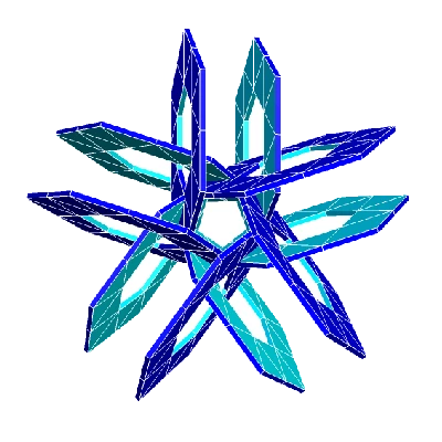 PENTAGONAL ANTIPRISMIC POLYLINKNOT 1